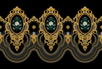 Decorative elegant luxury design.Vintage elements in baroque, rococo style.Design for cover, fabric, textile, wrapping paper .