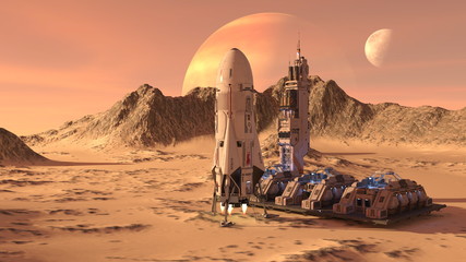 宇宙ステーション © tsuneomp