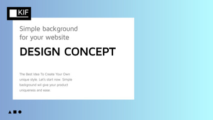 Abstract Vector Colorful Gradient Landing Page Template