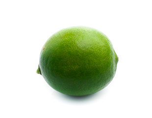 Lime isolated on white background