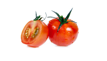 tomato isolated on white