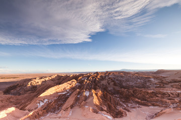 Fototapeta na wymiar Atacama Desert Valley
