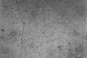 Concrete wall texture with cracks