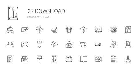 download icons set