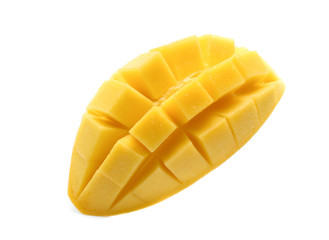 yellow Mango  isolated white background