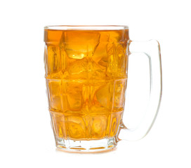 Iced tea  isolated on white