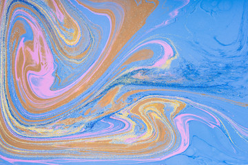 Liquid acrylic- color blot