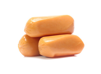 sausage isolated on white background