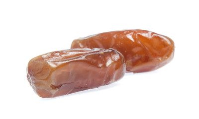 Dates palm isolated on white background