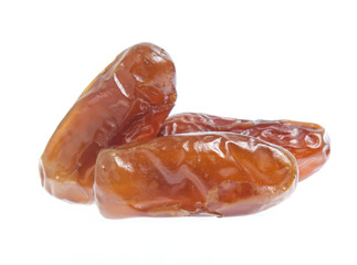 Dates palm isolated on white background