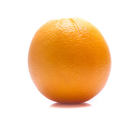 Orange fruit  isolated on white background