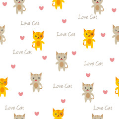 Cute cat background