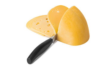 Slices of cheese