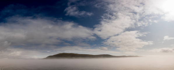 Obraz premium Färöer - Inseln im Nordatlantik