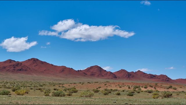 Mountain plateau  the Govi-Altai Mongolia