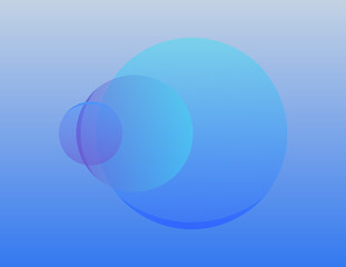 graphic planet system three transit blue