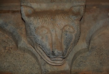 the architecture of the medieval castle in the city of Beja - Portugal 27.Oct.2019