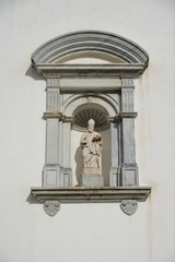 Obraz premium the architecture of the buildings in the city of Evora - Portugal 29.Oct.2019