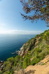 Spanish Mediterranean sea landscape