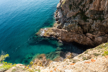 Spanish Mediterranean sea landscape
