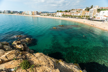 Mediterranean sea landscape