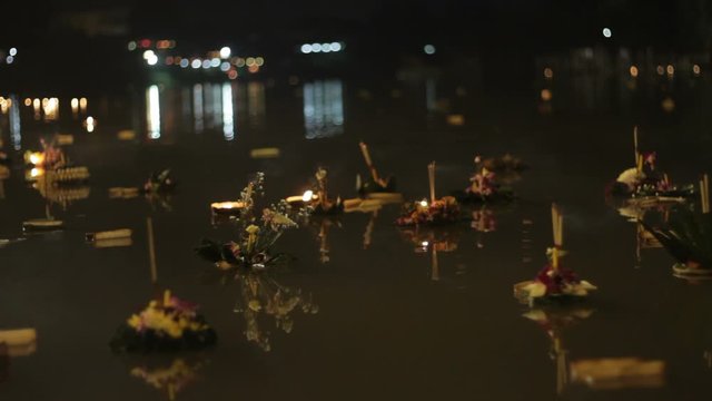 Loi Krathong Chaing Mai thailand 