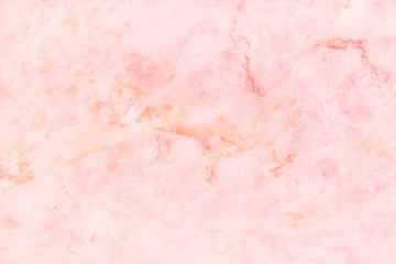 Top-view of rose gold marble texture background, natural tile stone floor with seamless glitter pattern for counter ceramic and interior exterior decorative.