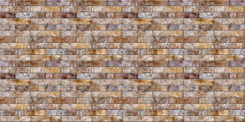 Seamless brick wall pattern background