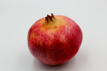 pomegranate isolated on white background
