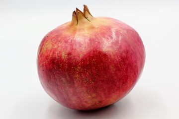 pomegranate isolated on white background