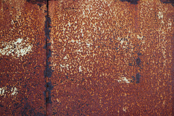 Old rusted metal texture. The surface of rough iron wall. Perfect for background and grunge design.