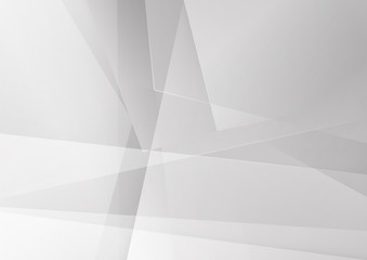 Obraz premium White and grey background. Corporate technology modern design. Pattern style geometric. Abstract modern background used about technology or product presentation backdrop. Vector illustration.