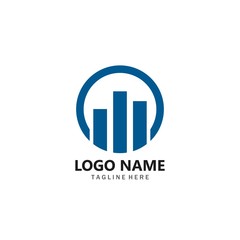 Business Finance professional logo template vector icon 