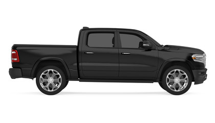 Pickup Truck Isolated © nerthuz