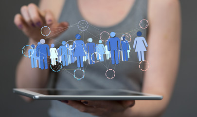 network gruppe team struktur