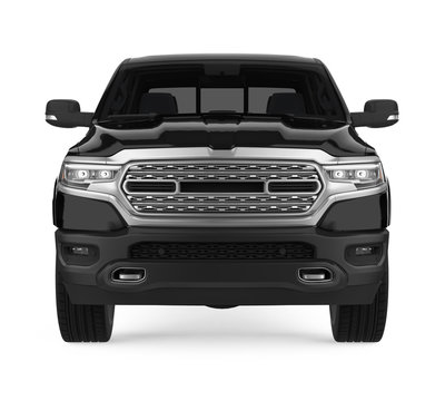 Pickup Truck Isolated
