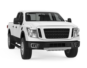 Pickup Truck Isolated © nerthuz
