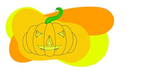 Halloween banner design - Easy to edit - fully vector based artwork 