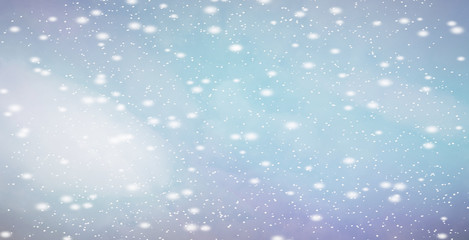 Abstract Winter background abstract bokeh