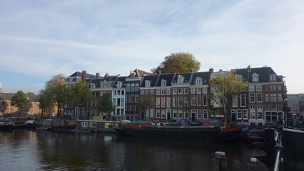 Канал архитектура путешествие Амстердам