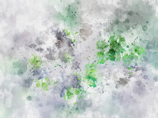 Abstract spring watercolor background. Artistic painted background for design, wallpaper, texture. Modern art. Contemporary art.