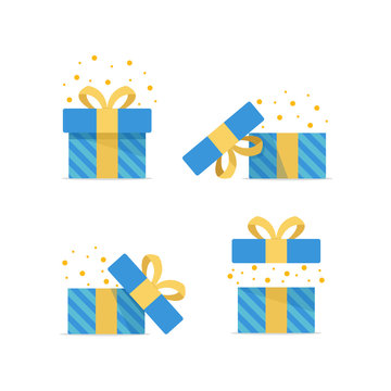 Surprising gift set, gift idea concept,Gift Box