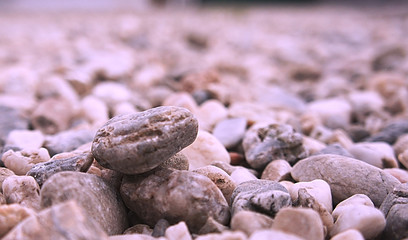 pebbles on the beach
