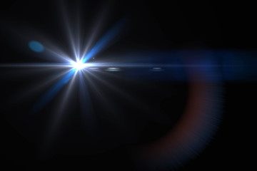 Obraz premium Abstract of sun with flare. natural background with lights and sunshine wallpaper