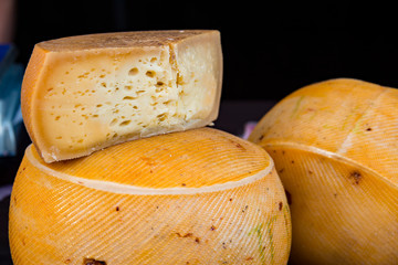 cheese closeup