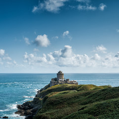 historic Fort La Latte Fortress on the Emerald Coast of France