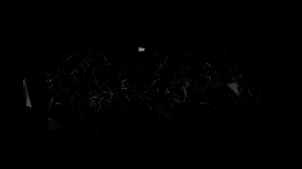 Innovation futuristic digital data binary code background technology