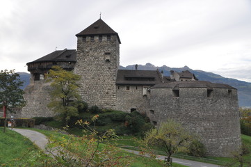 Fototapeta na wymiar Vaduz castle, Lichtenstein
