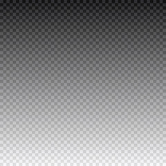 Transparent gradient background. Grey and white tile. Checkered geometric background. Transparent grid, empty layer wallpaper, pattern, template. Vector Illustration