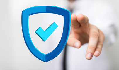security data code digital in hand